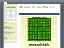 Tablet Screenshot of binairepuzzels.be